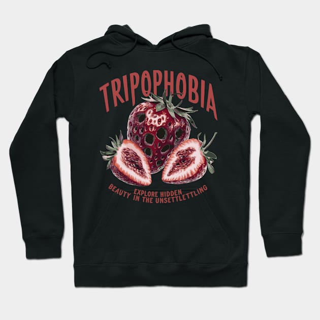 trypophobia strawberry Hoodie by VivaVagina